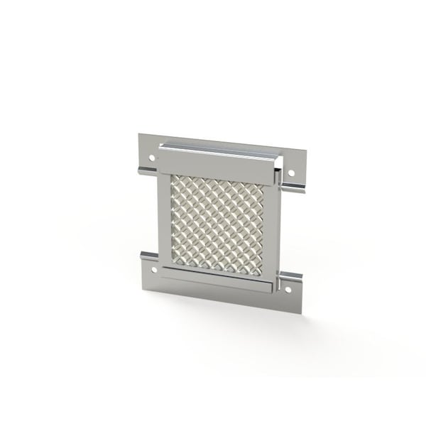Filter, 4 in. H x 4 in. W x 1/2 in. L, Aluminum